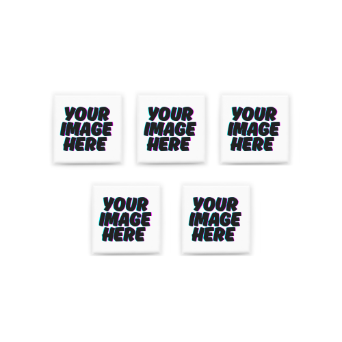 Set of 5 Custom Photo Magnets