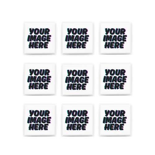 Set of 9 Custom Photo Magnets